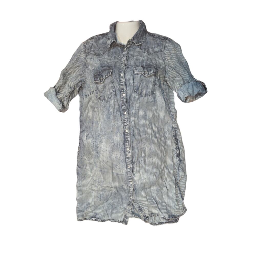 Kut from the Kloth Chambray Lightweight Shirt Dress Size XS